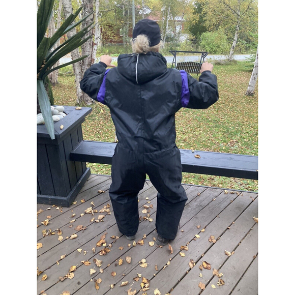 Vintage 70’s 80’s Snowmobile/Snow Suit Size M Skiing One-Piece Nikaldi Canada - Picture 8 of 16